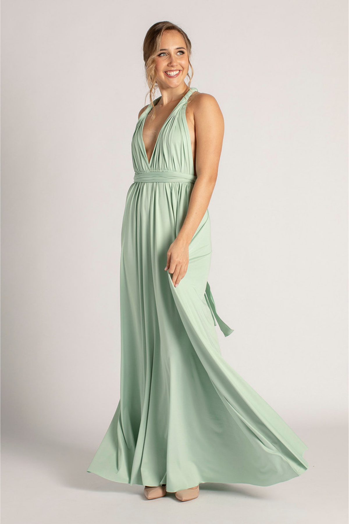 Vestido Longo Multiformas Casamento - Sophia