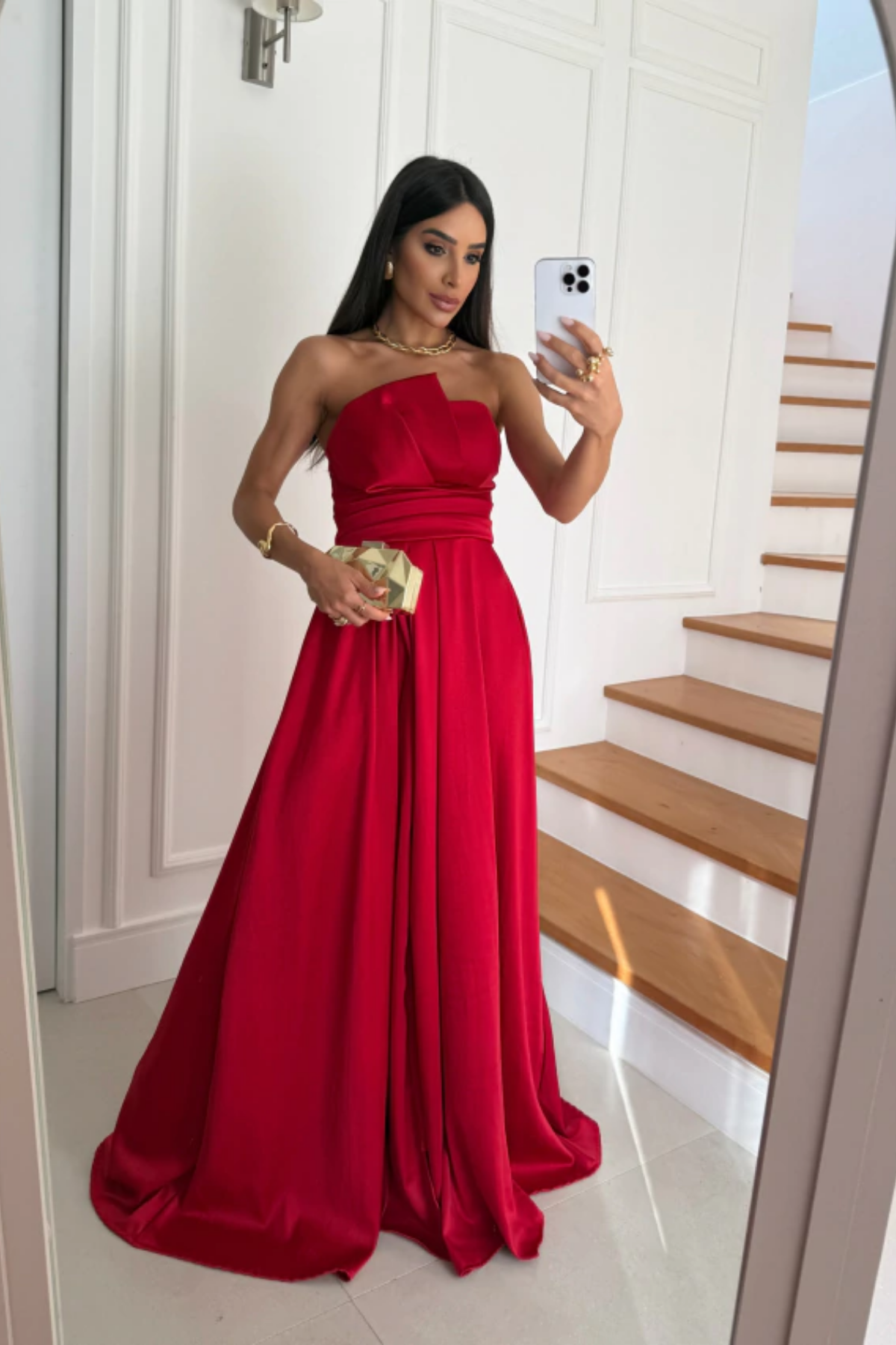 Vestido Longo Tomara-Que-Caia - Andreia