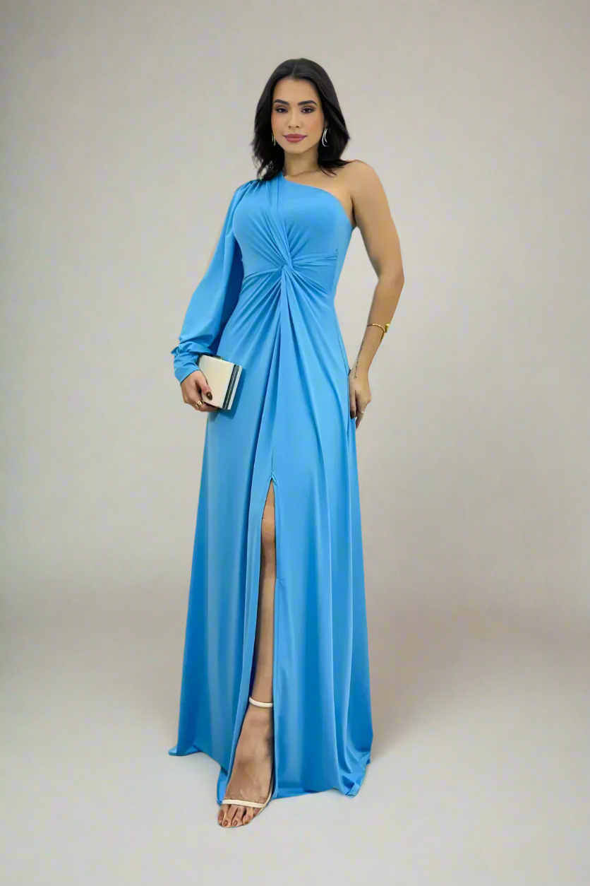Vestido Longo Ombro Único - Selena