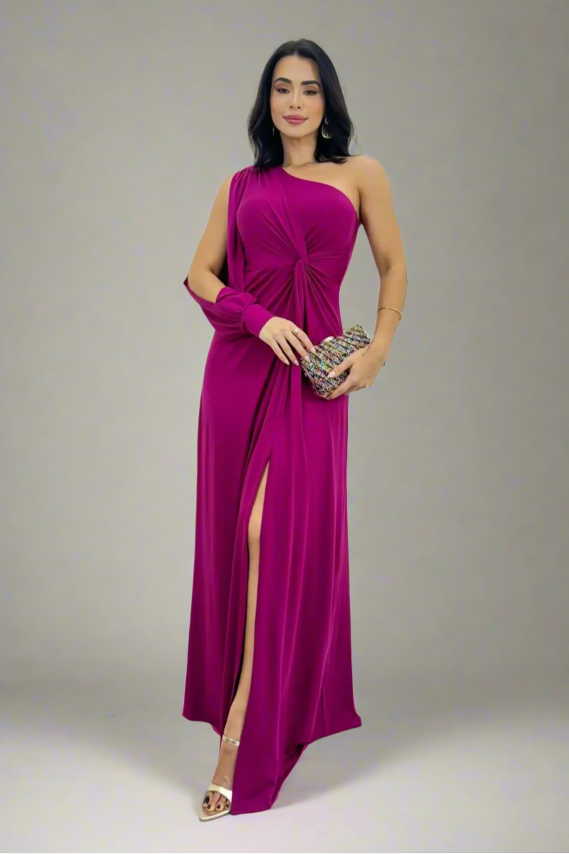 Vestido Longo Ombro Único - Selena