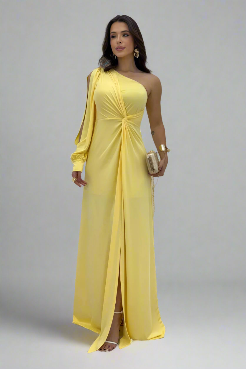 Vestido Longo Ombro Único - Selena