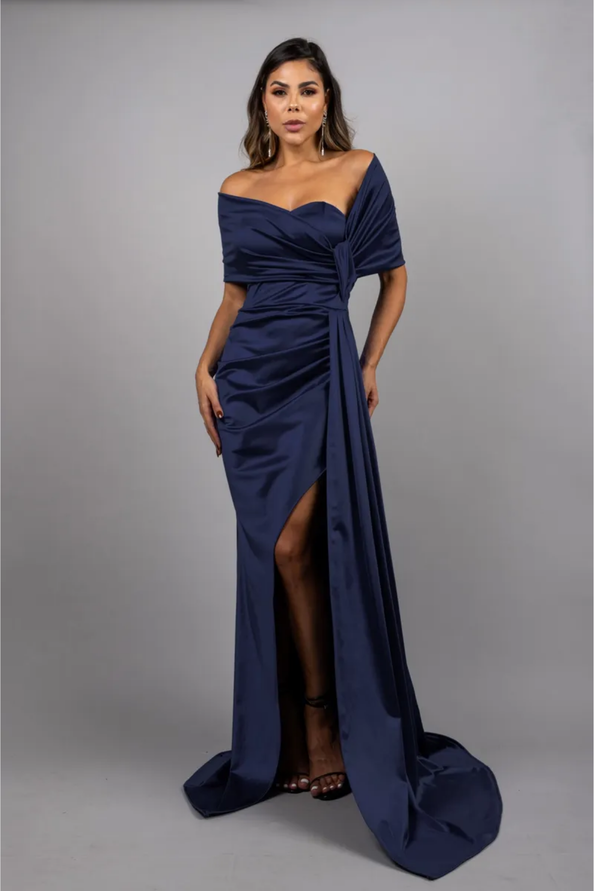 Vestido Longo Ombro a Ombro - Vanessa