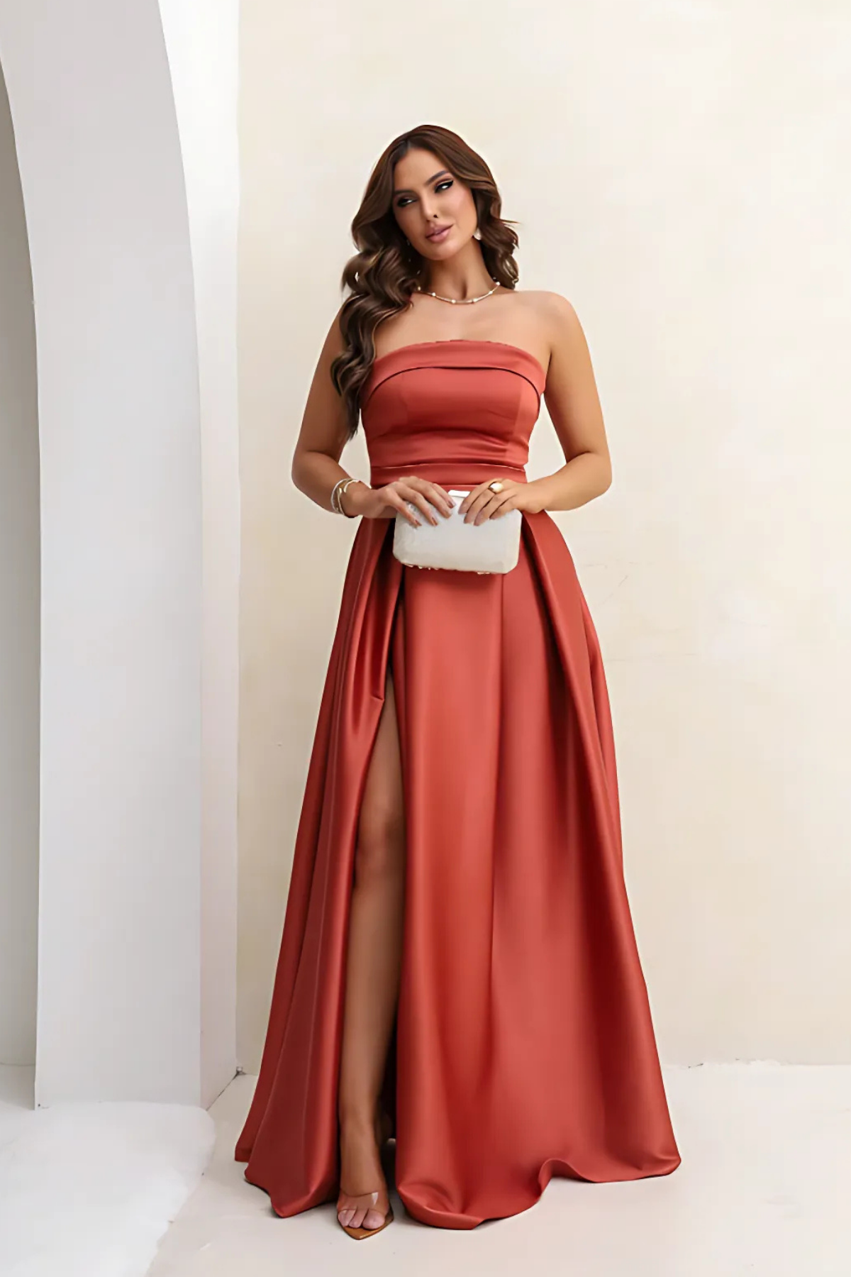 Vestido Longo Tomara-Que-Caia - Lídia