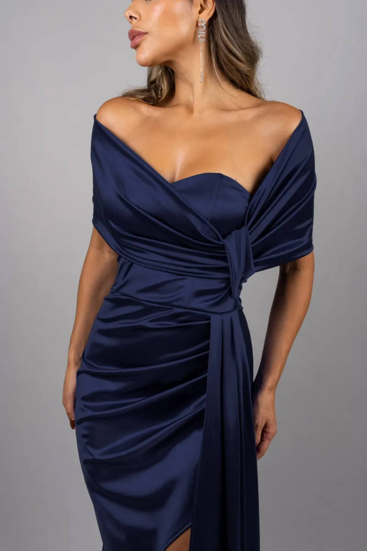 Vestido Longo Ombro a Ombro - Vanessa
