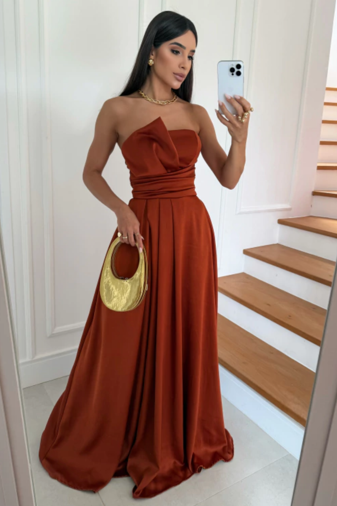 Vestido Longo Tomara-Que-Caia - Andreia