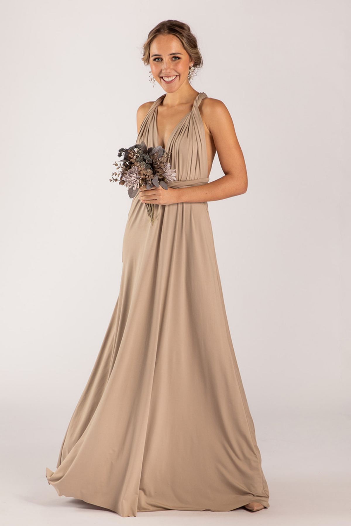 Vestido Longo Multiformas Casamento - Sophia