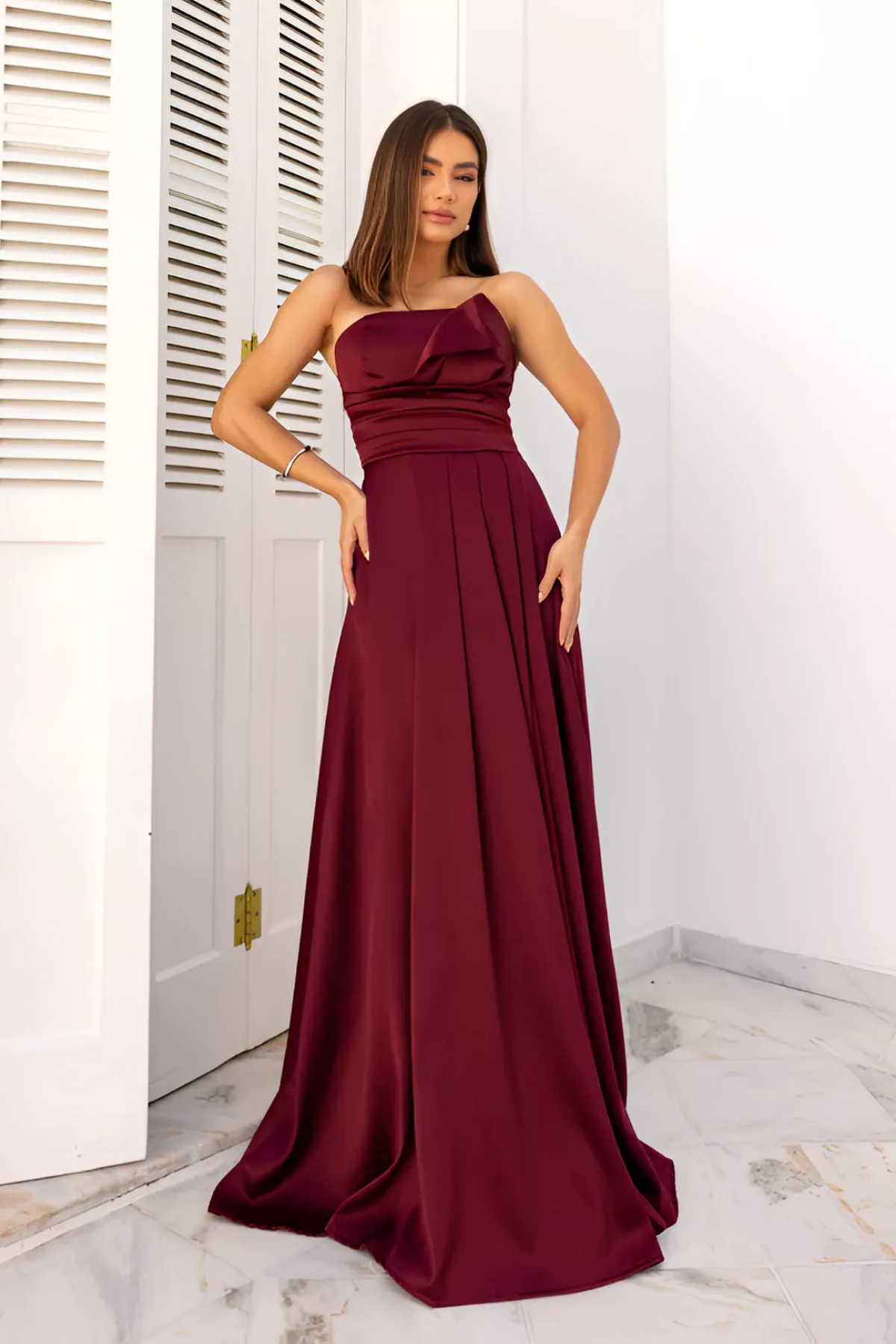 Vestido Longo Tomara-Que-Caia - Andreia