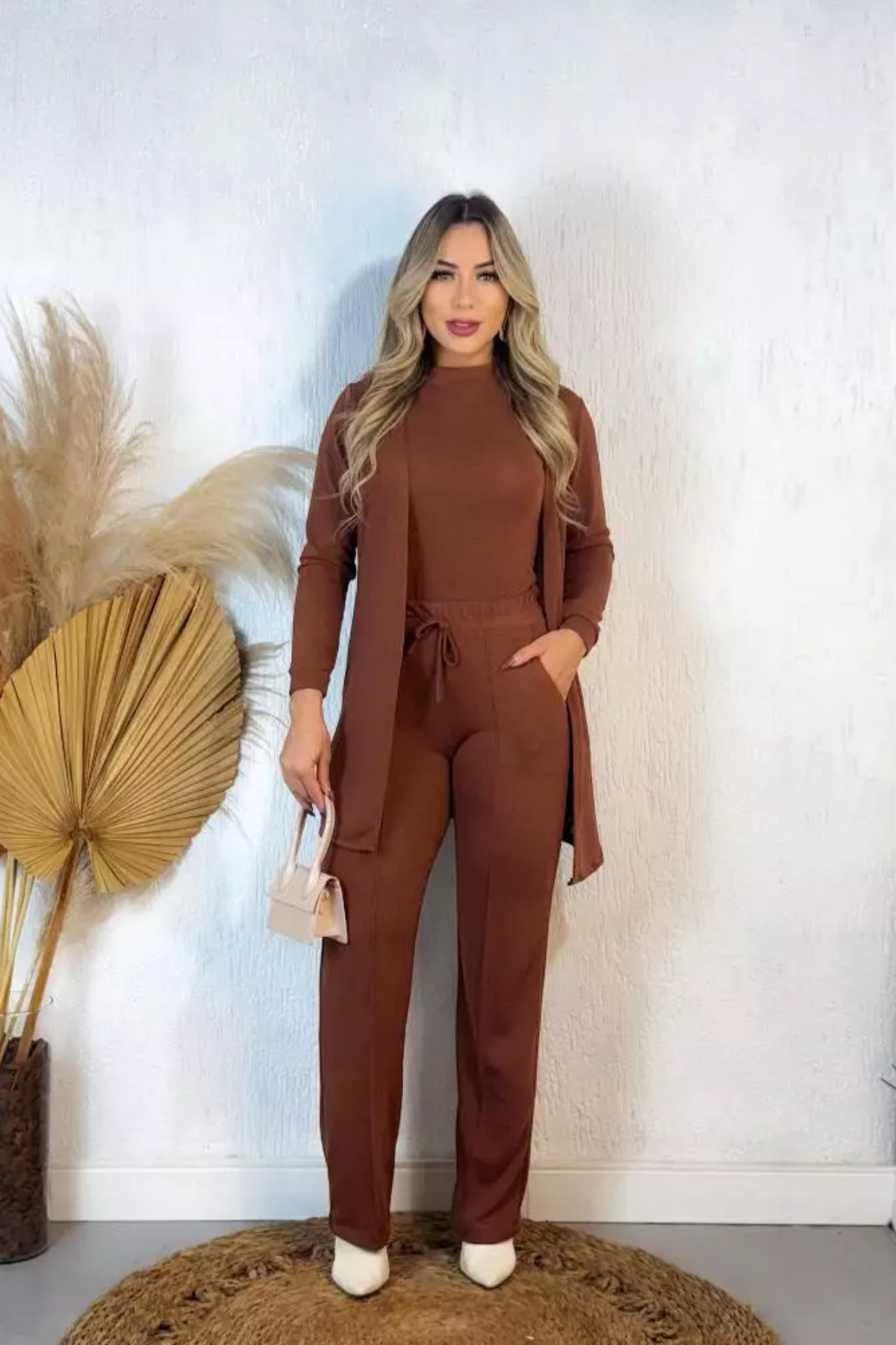 Conjunto Lã Três Peças - Maria