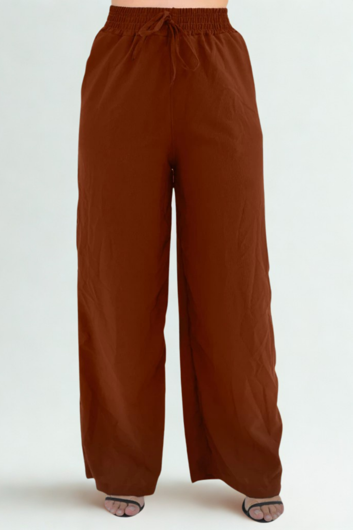 Conjunto Crepe Calça e Blusa Assimétrica Nula Manga - Valentina