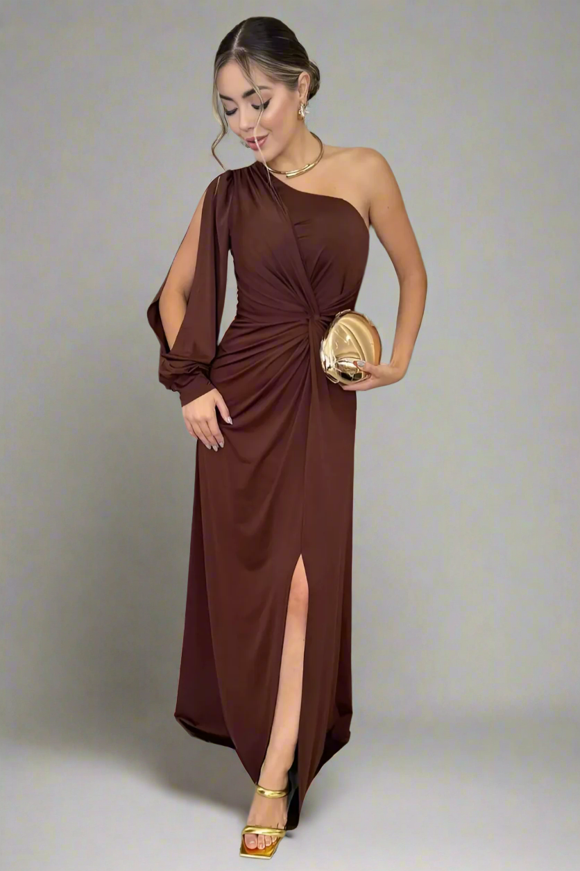 Vestido Longo Ombro Único - Selena