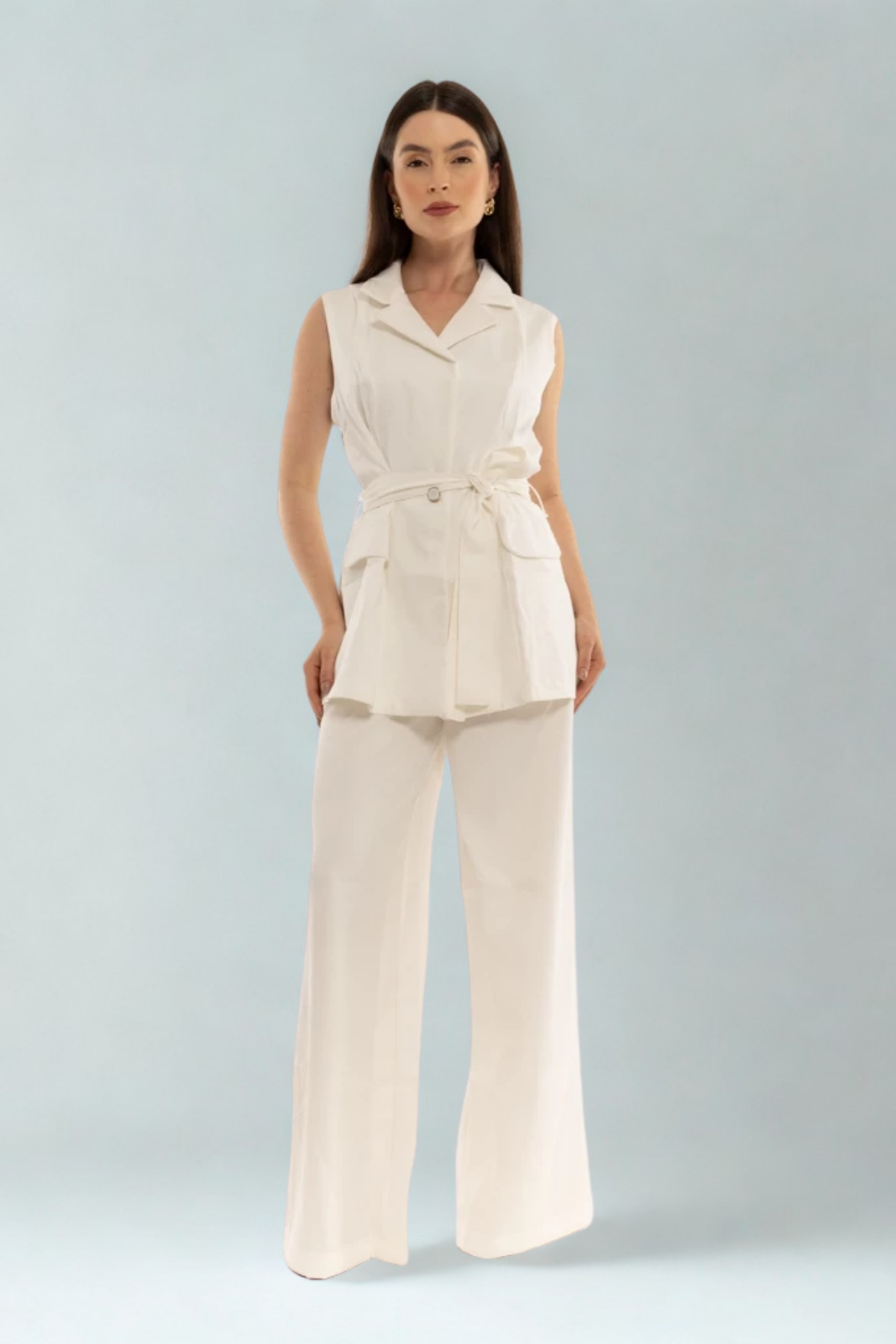 Conjunto Alfaiataria Blazer Colete e Calça - Lorena