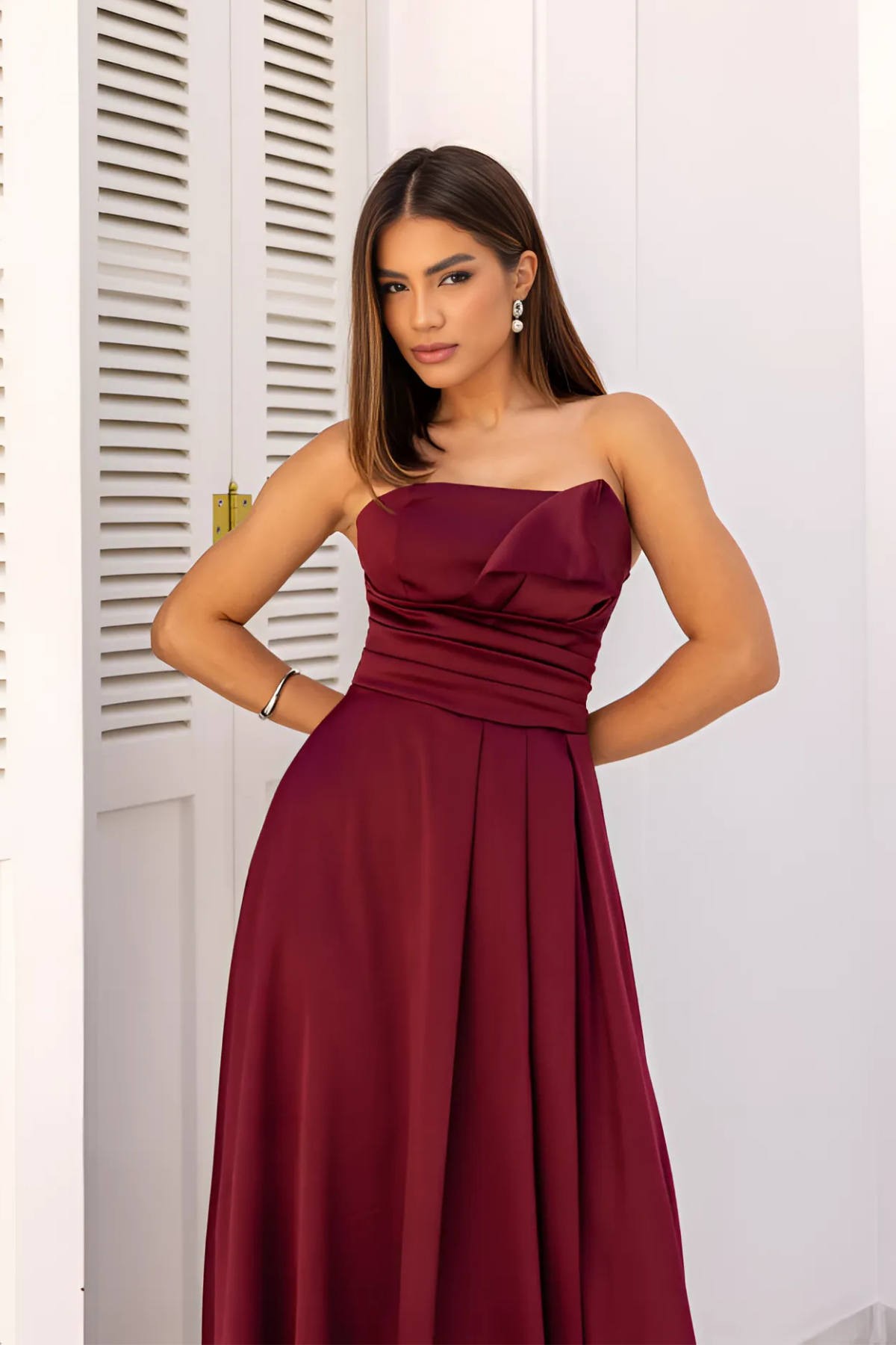 Vestido Longo Tomara-Que-Caia - Andreia