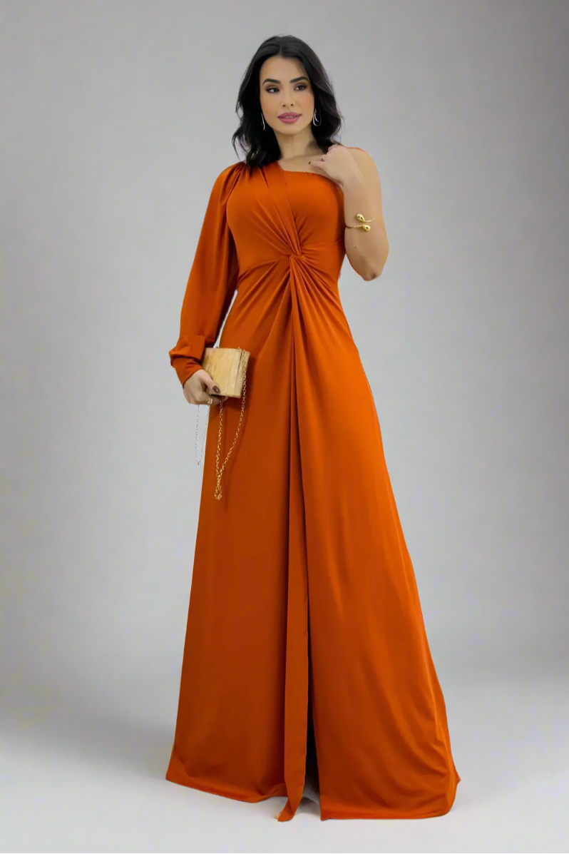 Vestido Longo Ombro Único - Selena