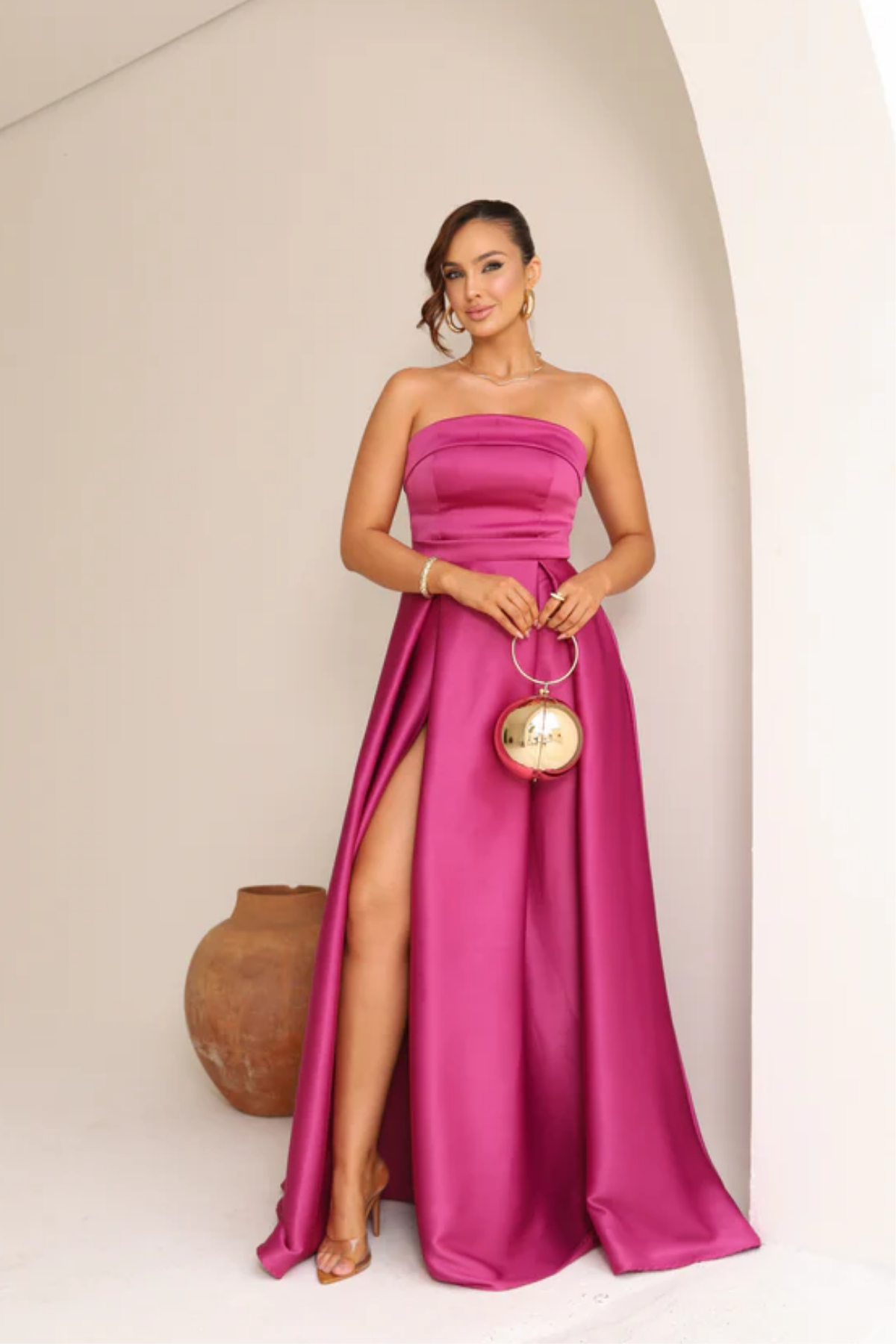 Vestido Longo Tomara-Que-Caia - Lídia