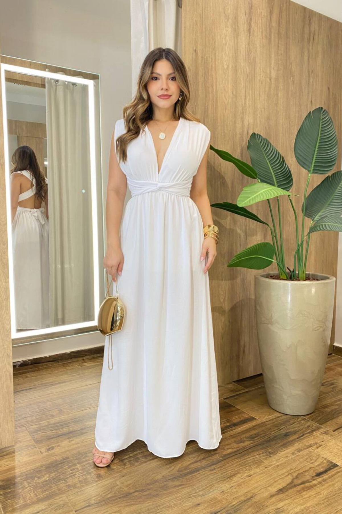 Vestido Longo Noivado Multiformas - Sophia