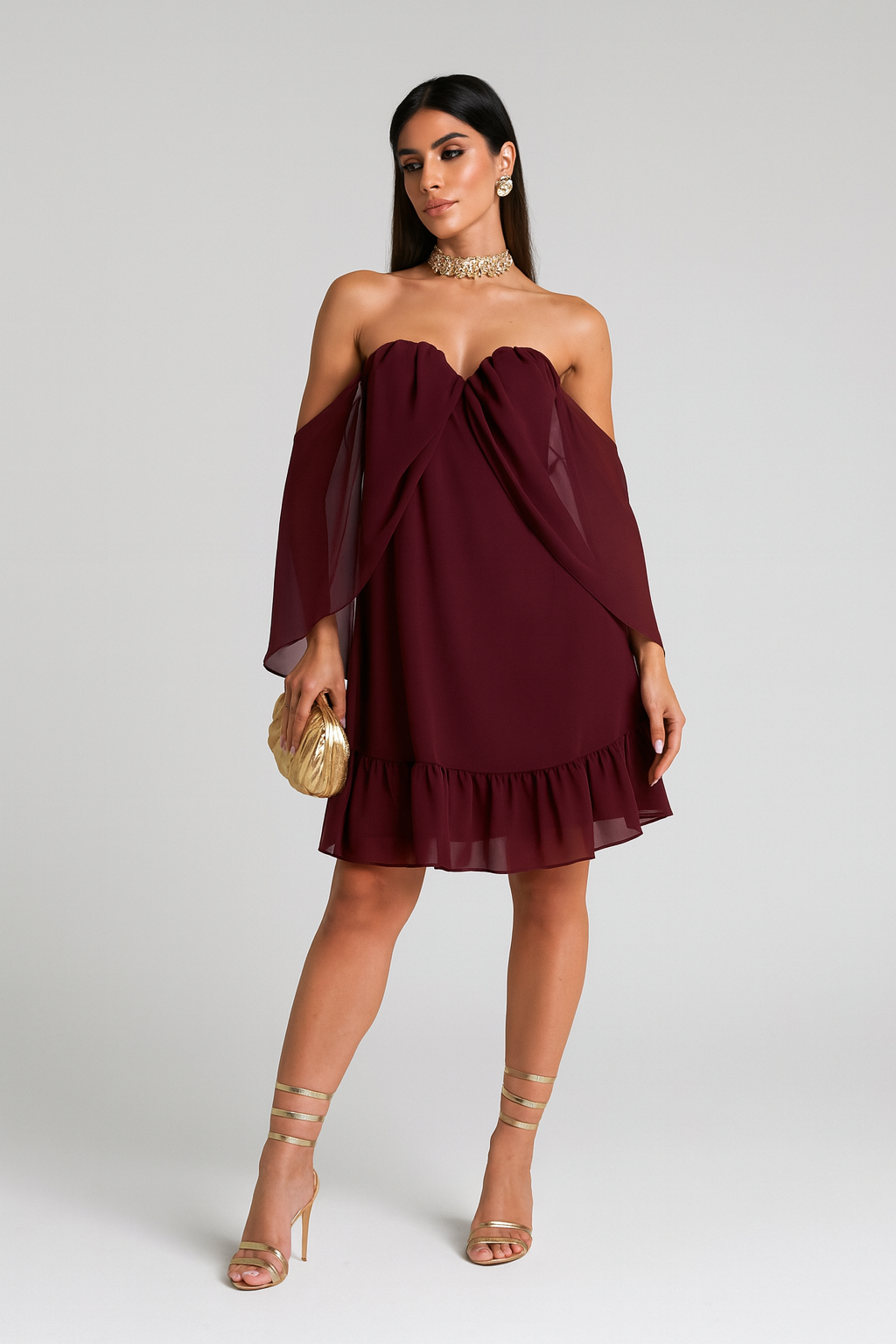 Vestido Curto Barbara