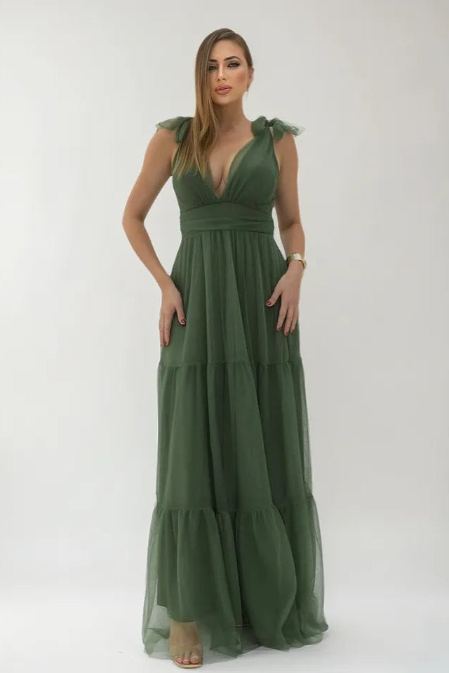 Vestido Longo Para Casamento Madrinha Formatura - Maria