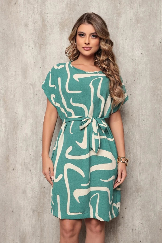Vestido Midi confortável - Renata