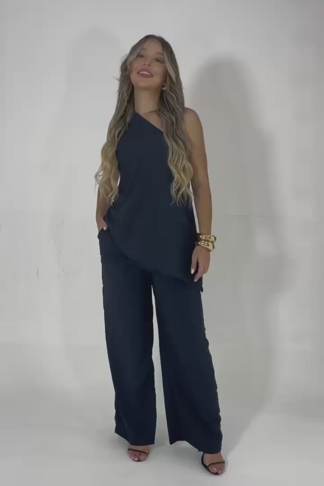 Conjunto Crepe Valentina