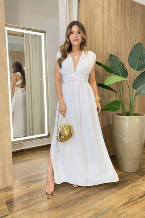 Vestido Longo Noivado Multiformas - Sophia