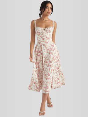 Vestido Midi Floral Camila