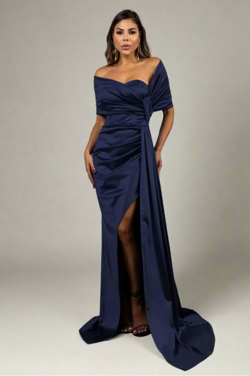 Vestido Longo Ombro a Ombro - Vanessa