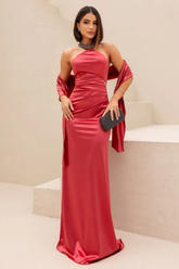 Vestido Longo Gola Bordada - Nádia