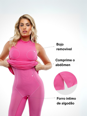 Vestido Com Forro de Compressão - Diana