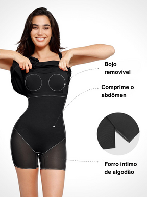 Vestido Com Forro de Compressão - Jade