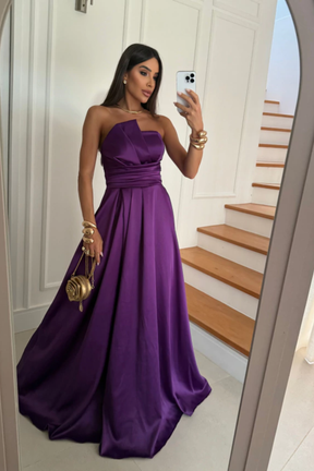 Vestido Longo Tomara-Que-Caia - Andreia