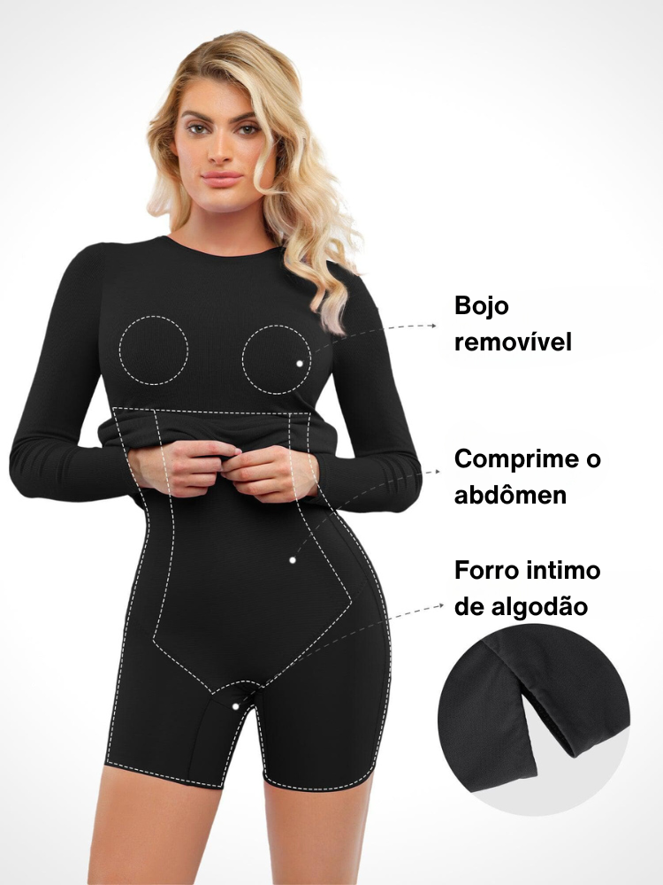 Vestido Com Forro de Compressão - Olívia