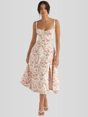 Vestido Midi Floral Camila