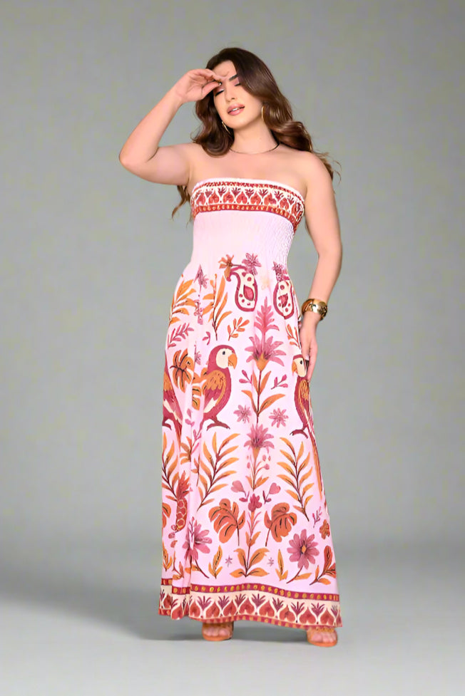 Vestido Lastex Feminino Longo Tomara Que Caia - Adele