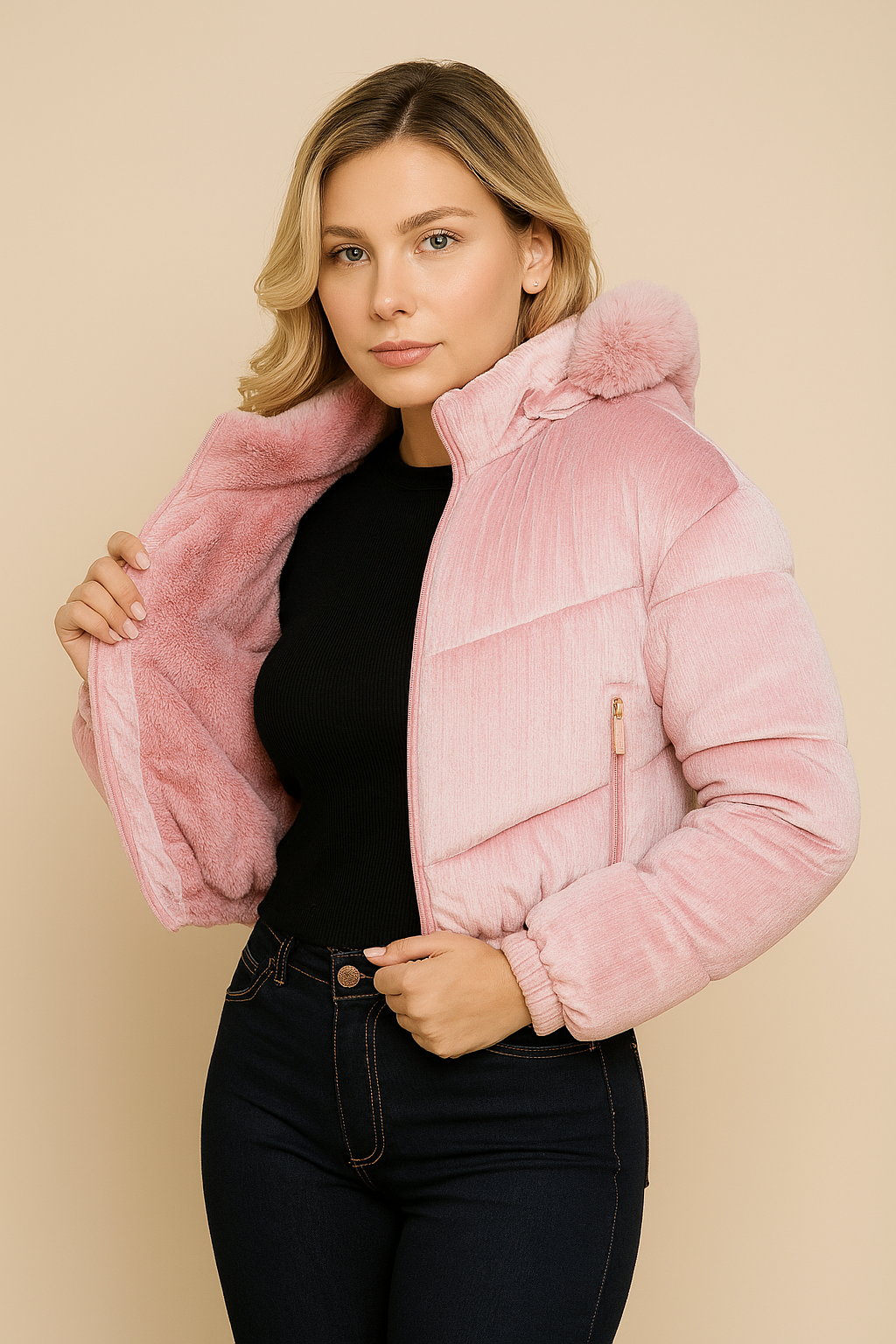 Jaqueta Puffer Laine 