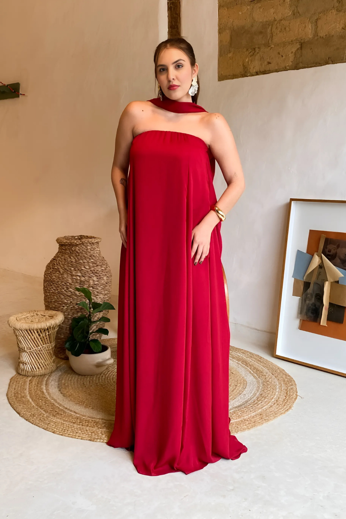 Vestido Longo Thayná 