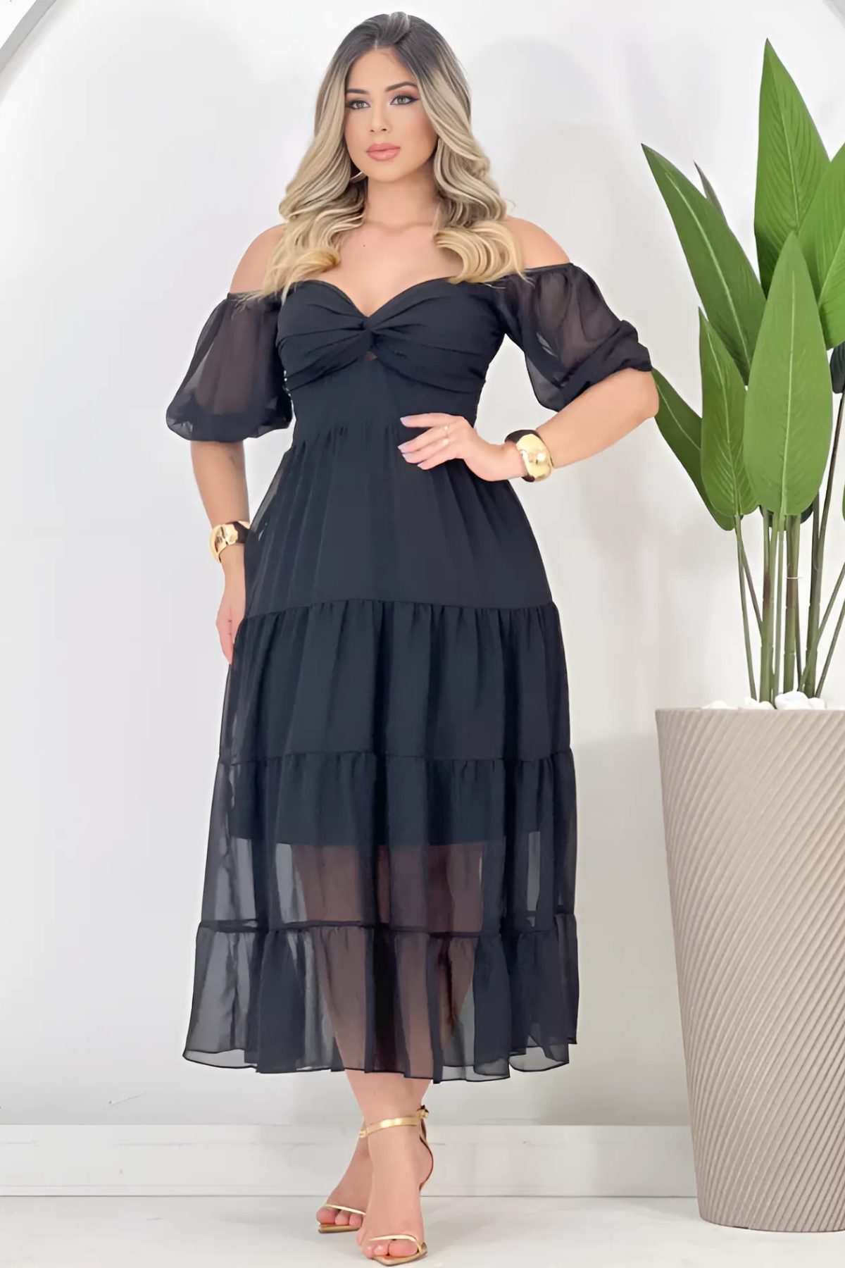 Vestido Midi Ivy 