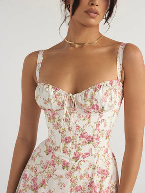 Vestido Midi Floral Camila