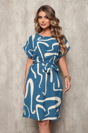 Vestido Midi confortável - Renata