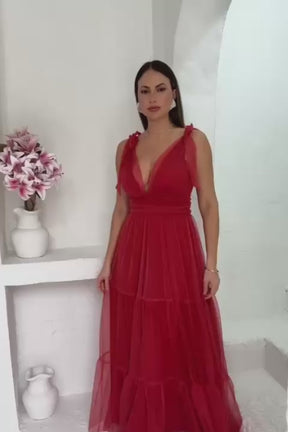 Vestido Longo Para Casamento Madrinha Formatura - Maria