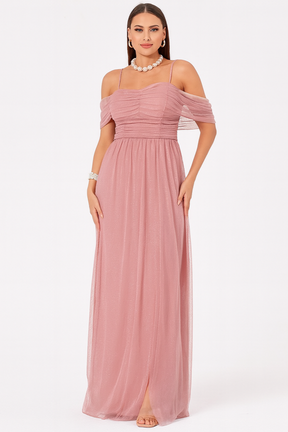 Vestido Longo de Tule - Anastacia